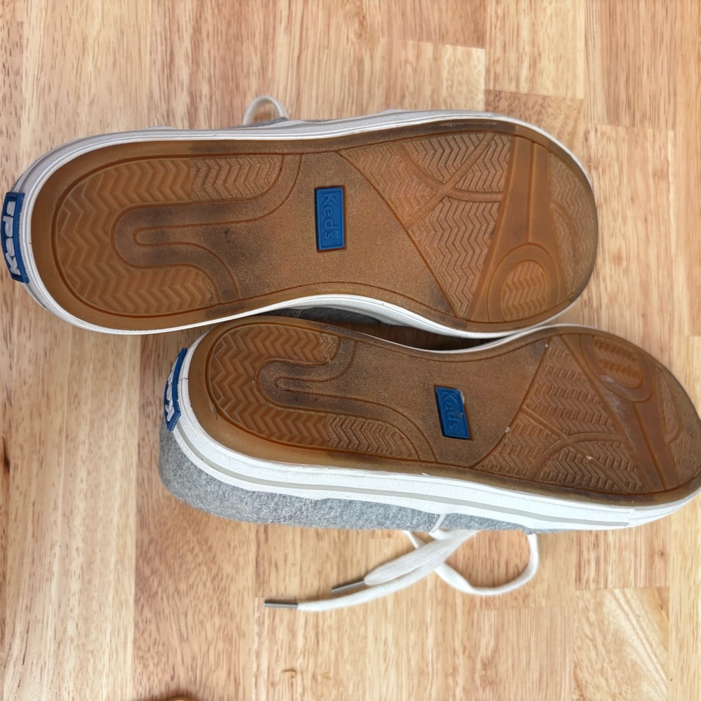 Ladies, gray, keds, 6, casual, school, teacher, Dream memory form, comfy, shoes. - Picture 9 of 11